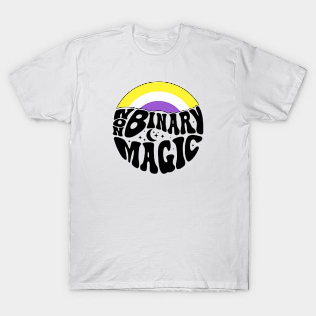 Nonbinary Magic T-Shirt by Pridish